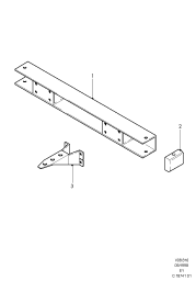 Схема Bumper Bar  - Rear
