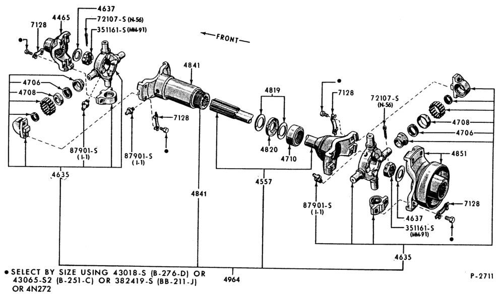 Схема INTER-AXLE DRIVESHAFT--CL-CLT-CT900,