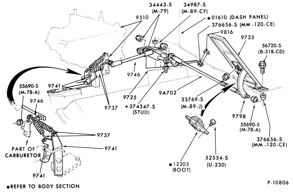 Схема 8 CYL. 7.8L, 8.8L (477, 534 C.I.D.) GAS-(M/T and MT-650)-L-LN900, LNT-LT900
