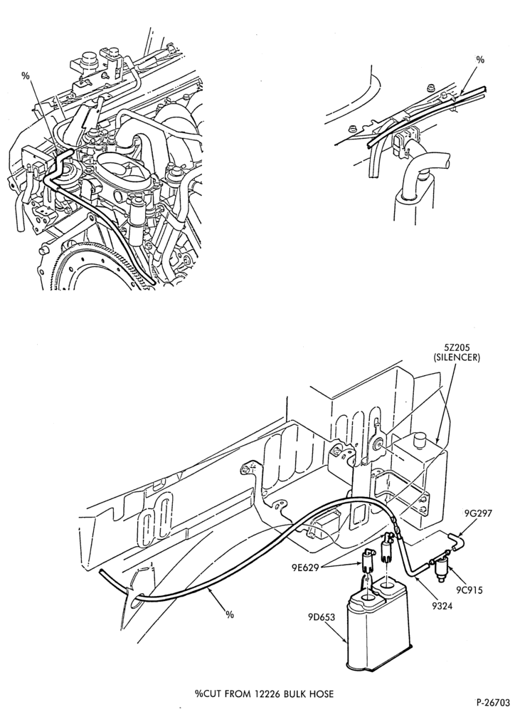 Схема AIR CLEANER-Fuel vapor canister and related parts
