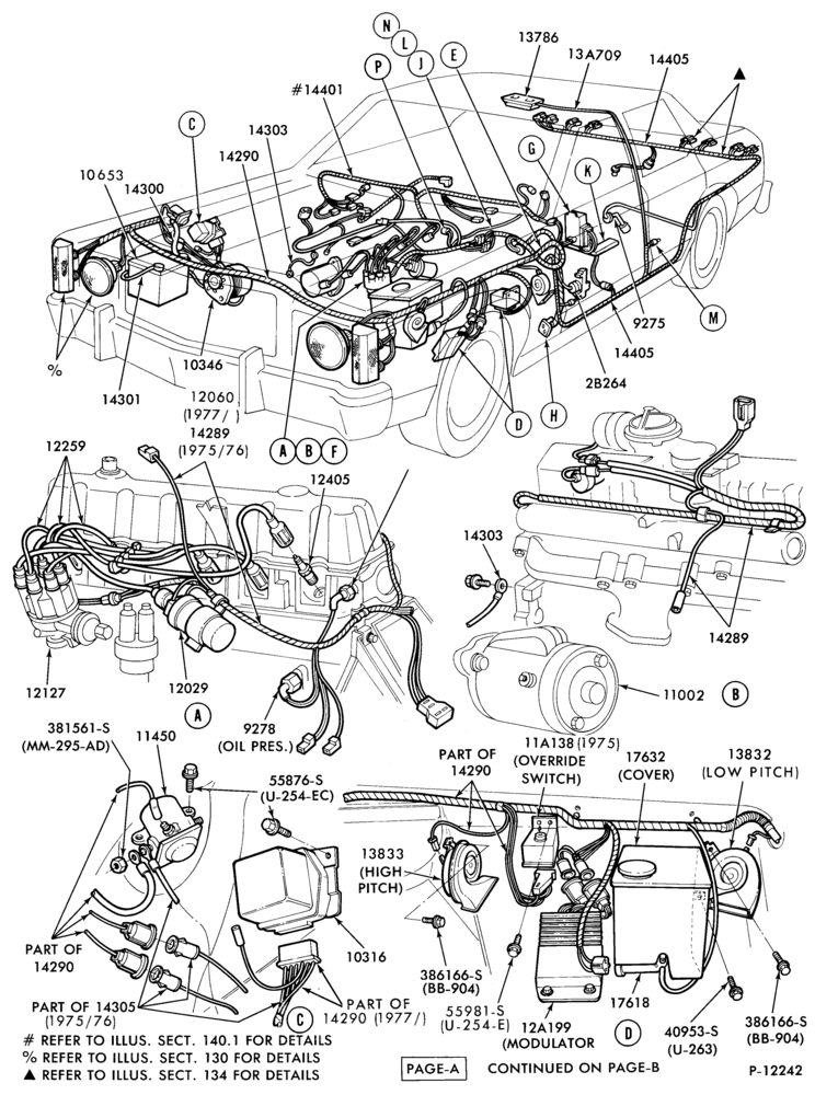 Схема ELECTRICAL SYSTEMS-Wiring system - Page-A