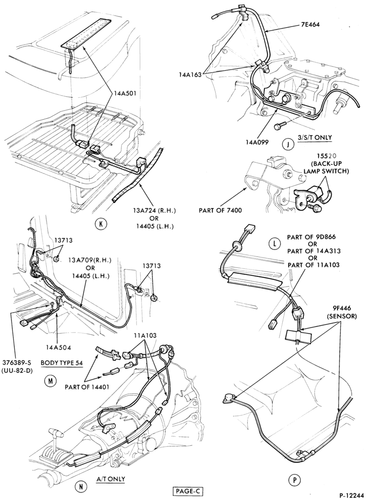 Схема ELECTRICAL SYSTEMS-Wiring system - Page- Page-C