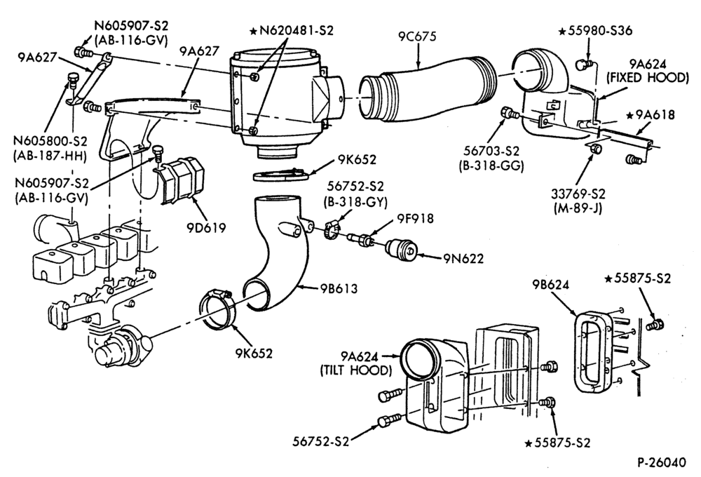 Схема 6 CYL. FD-1060 DIESEL-Air cleaner (dry type)
