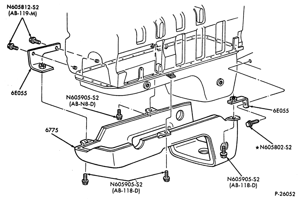 Схема 6 CYL. FD-1060 DIESEL-NOISE INSULATOR SHIELD-B600/700
