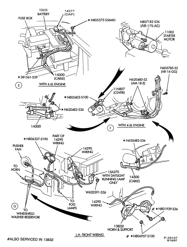 Схема ELECTRICAL SYSTEMS-Wiring system - body - engine compartment - Page C