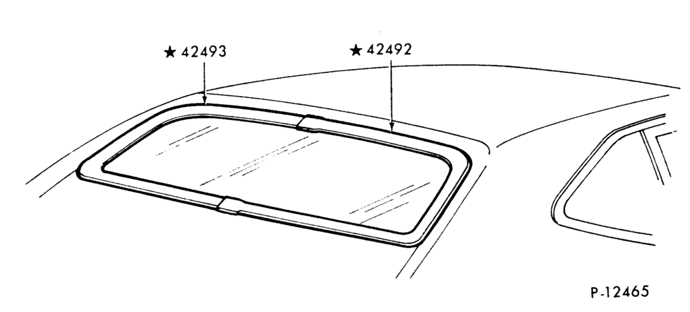 Схема BACK WINDOW - BODY TYPE 64