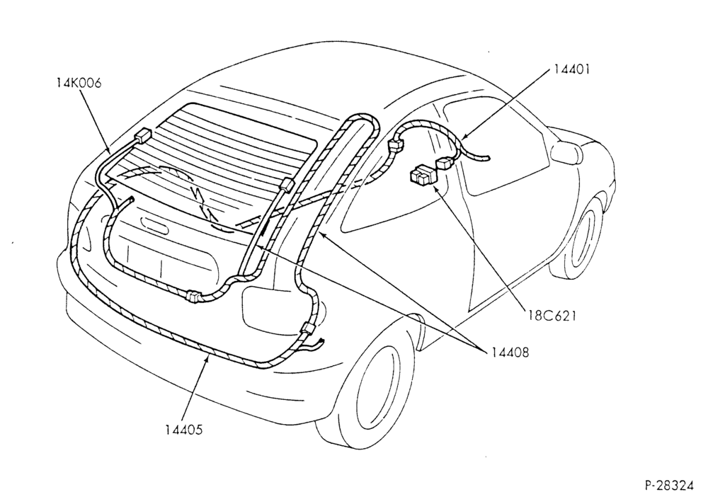 Схема HEATERS-Heated back window
