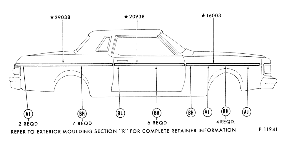 Схема SIDE PROTECTION - BODY TYPE 66