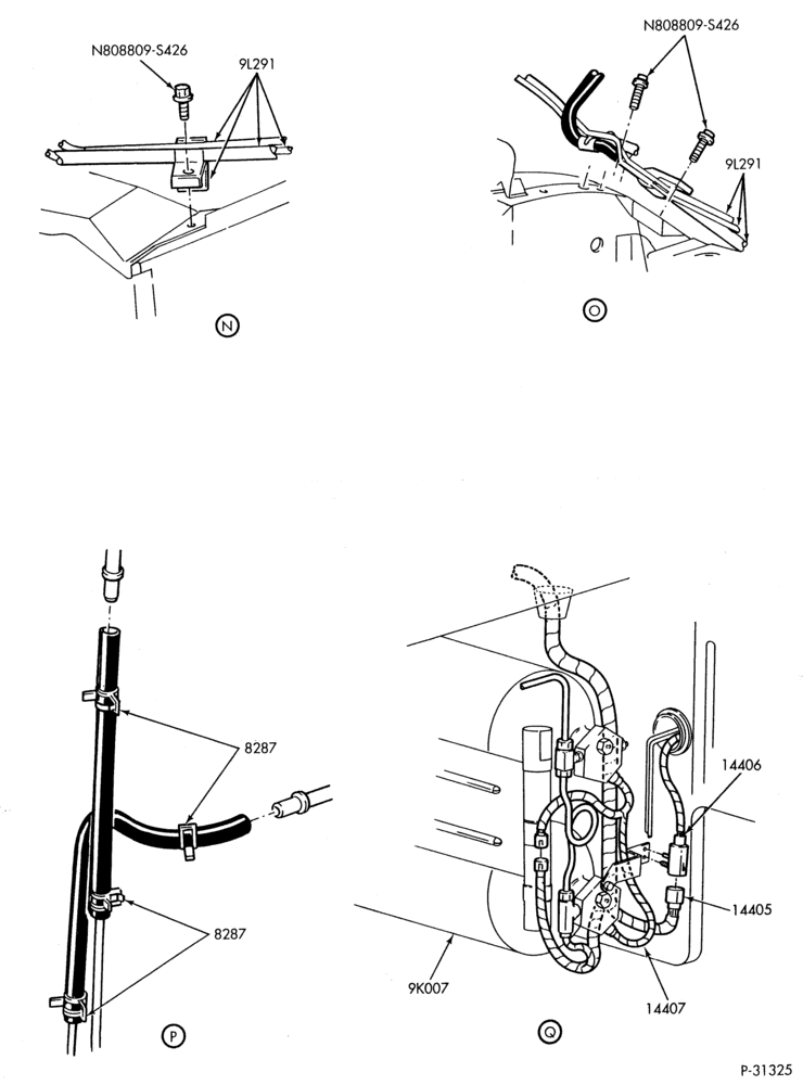 Схема FUEL SYSTEM AND CALIBRATION-Fuel system - natural gas - Ford - Page F