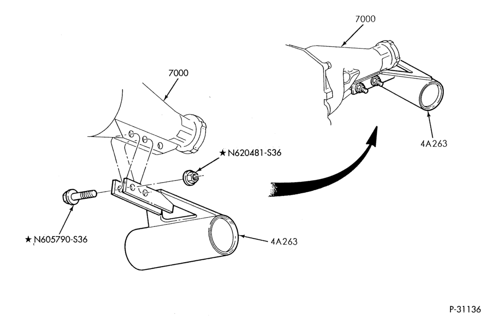 Схема REAR AXLE-Driveline vibration damper - transmission mounted