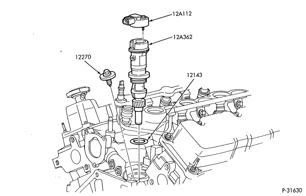 Схема Генератор, INSTRUMENT CLUSTER, BATTERY-Syncronizer, sensor & locator assembly - exc. DOHC