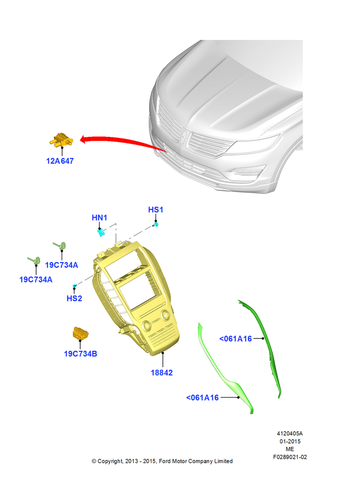 Схема Управление климатом, (-)"CHN"; 21.04.2014–13.08.2019