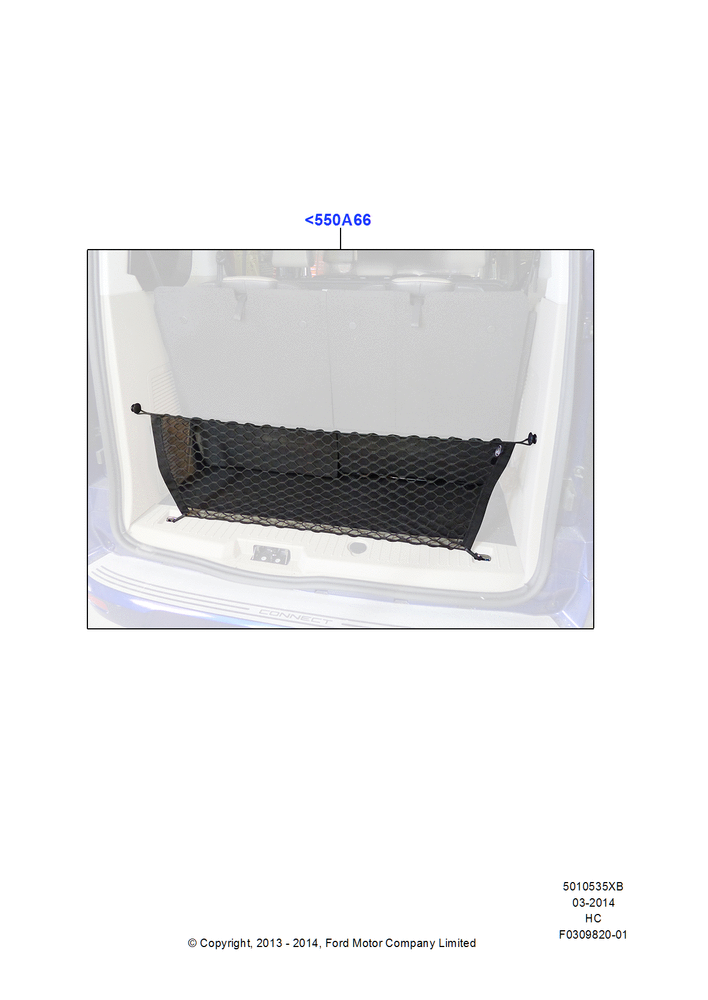 Схема Load Compartment Trim, Accessory, Cargo Net; 30.09.2013