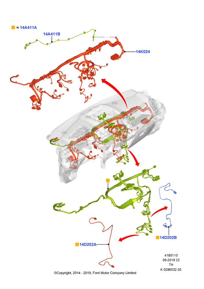 Схема Electrical Wiring - Engine and Dash; 21.04.2014
