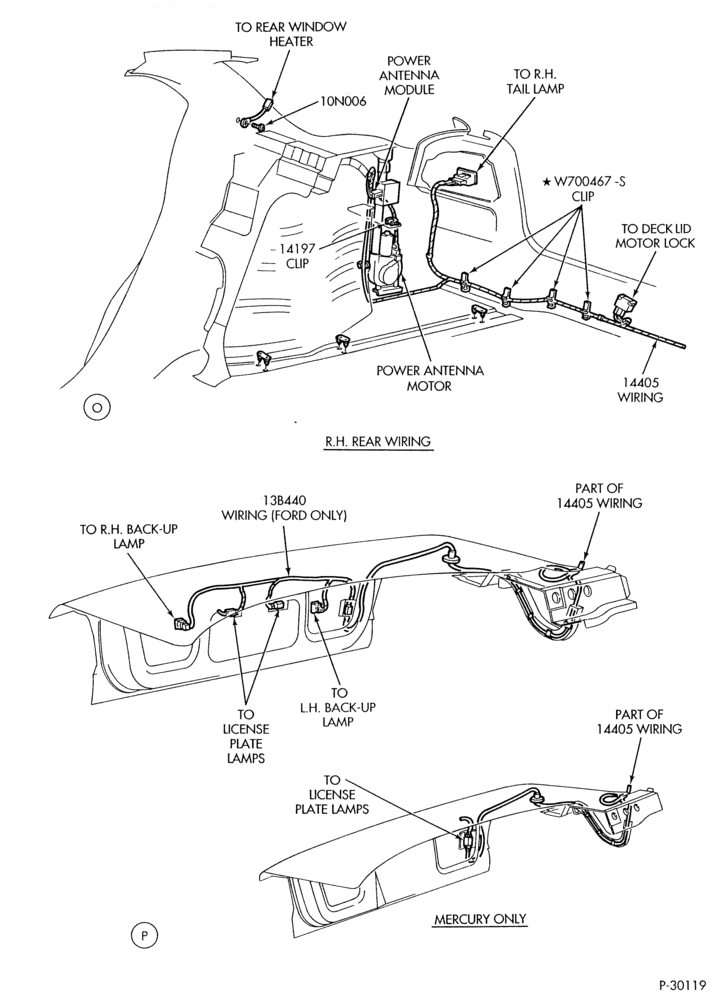 Схема ELECTRICAL SYSTEMS-Wiring system - passenger compartment - Page G