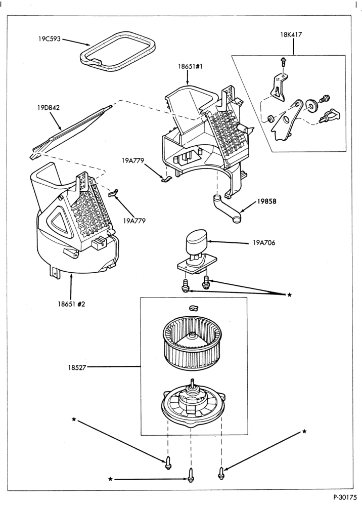 Схема AIR CONDITIONER-Heater blower