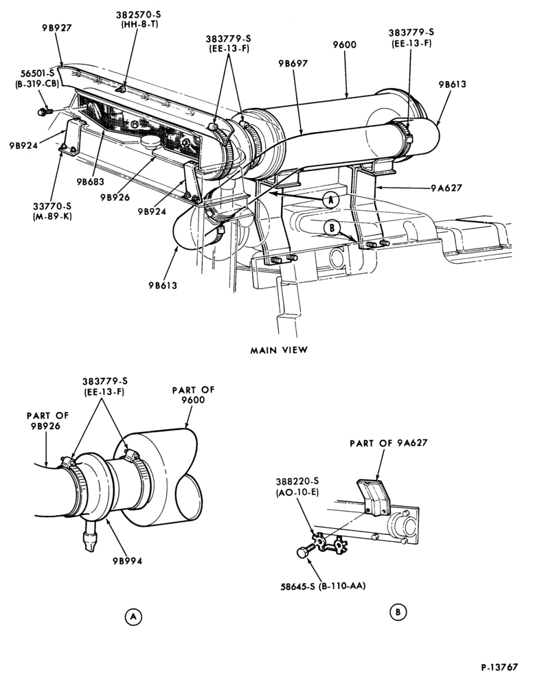 Схема CUMMINS KT-450, KT-525-(dry type) CLT900-engine mounted (Donaldson)