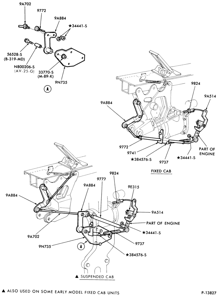 Схема CUMMINS NH, NHC, NTC, PT-CL-CLT900-linkage