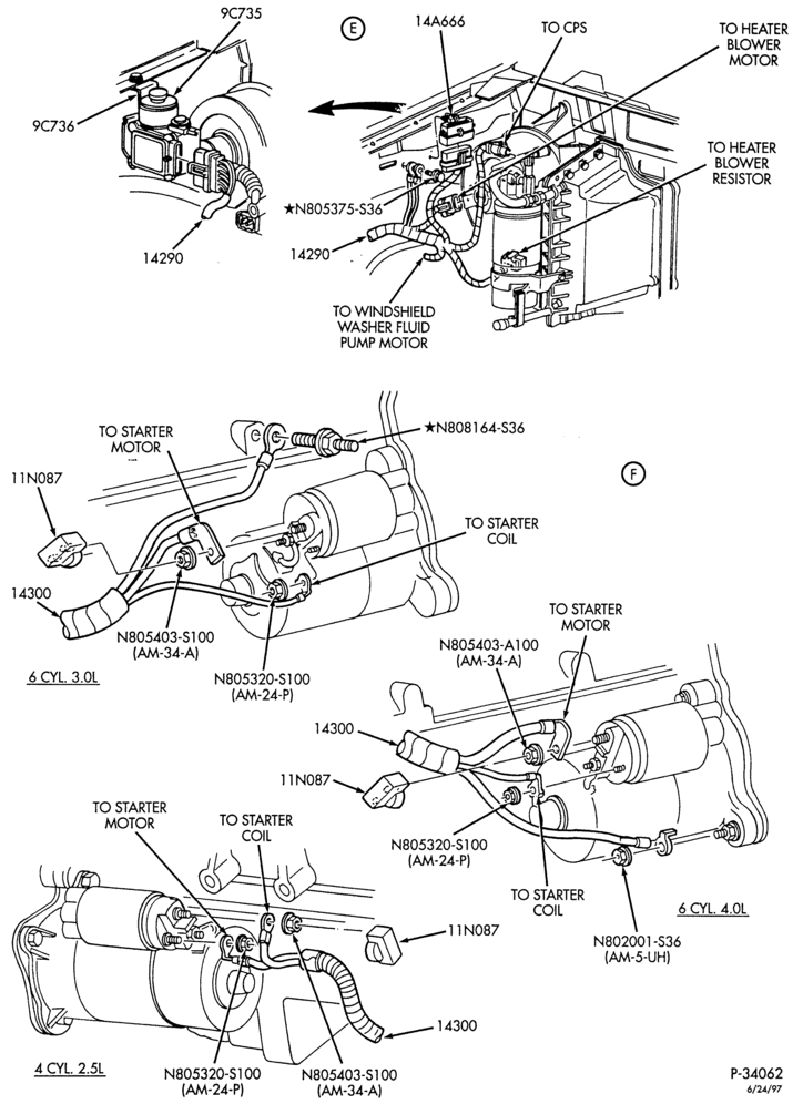 Схема ELECTRICAL SYSTEMS-Wiring system - engine compt. - Page C-R
