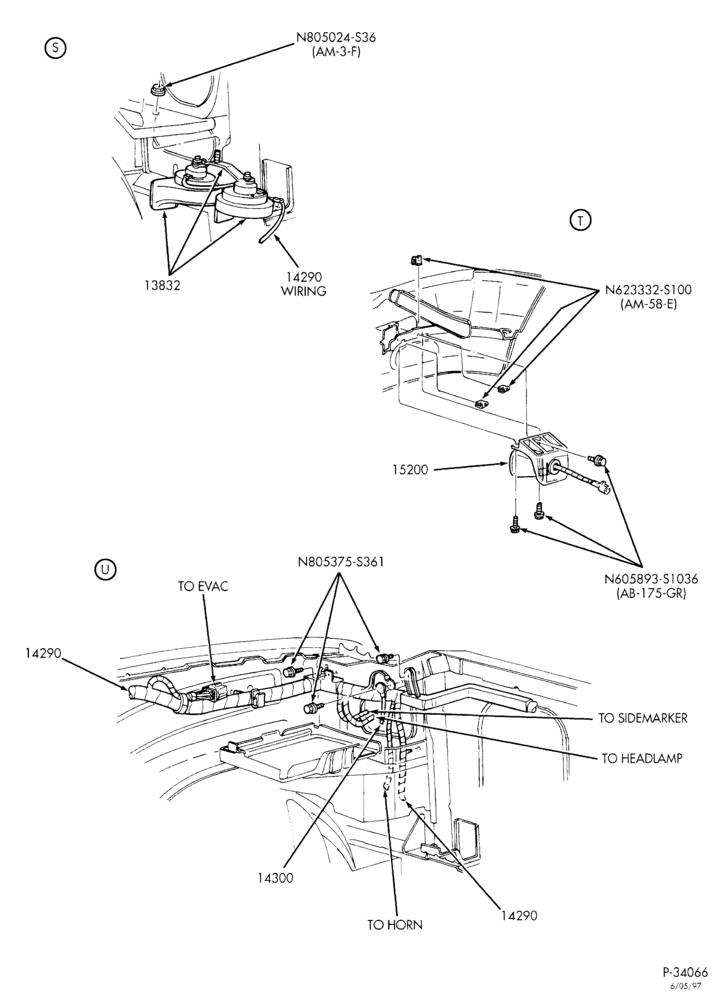 Схема ELECTRICAL SYSTEMS-Wiring system - engine compt. - Page G-R