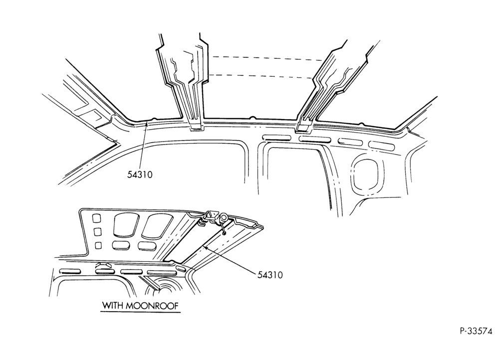 Схема SOFT, INTERIOR TRIM-Roof insulators - Cougar