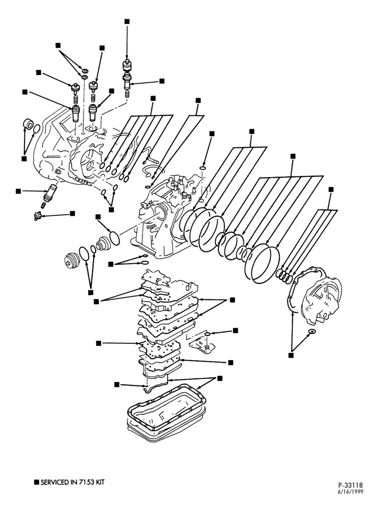Схема F4E-III TYPE - INTERNAL PARTS-Gasket & seal kit