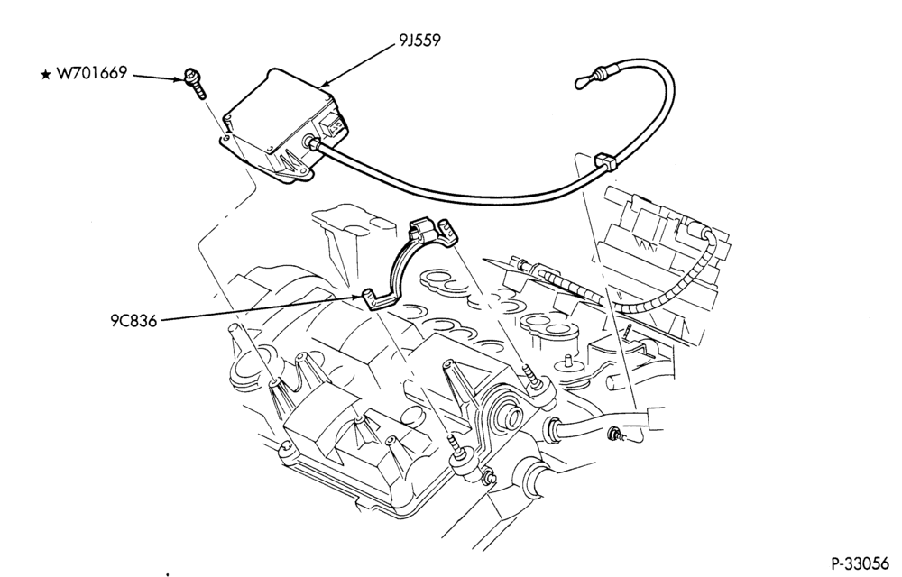 Схема 6 CYL. 2.5L-Manifold installation - electric IMRC