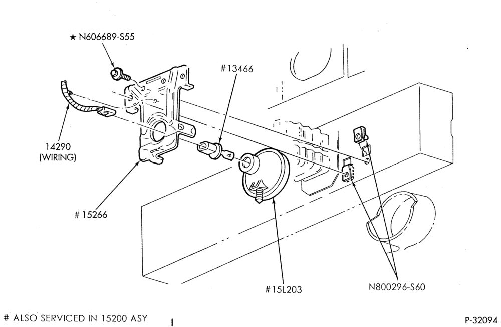 Схема LAMPS-Fog lamps & related parts - Cobra