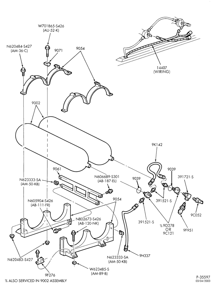 Схема 8 CYL. 5.4L-Fuel tank & related parts - F150 (7700) - NGV