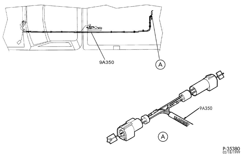 Схема 6 CYL. 4.9L - (BI-FUEL) - CNG/GAS-TC2 - fuel pump/sender harness