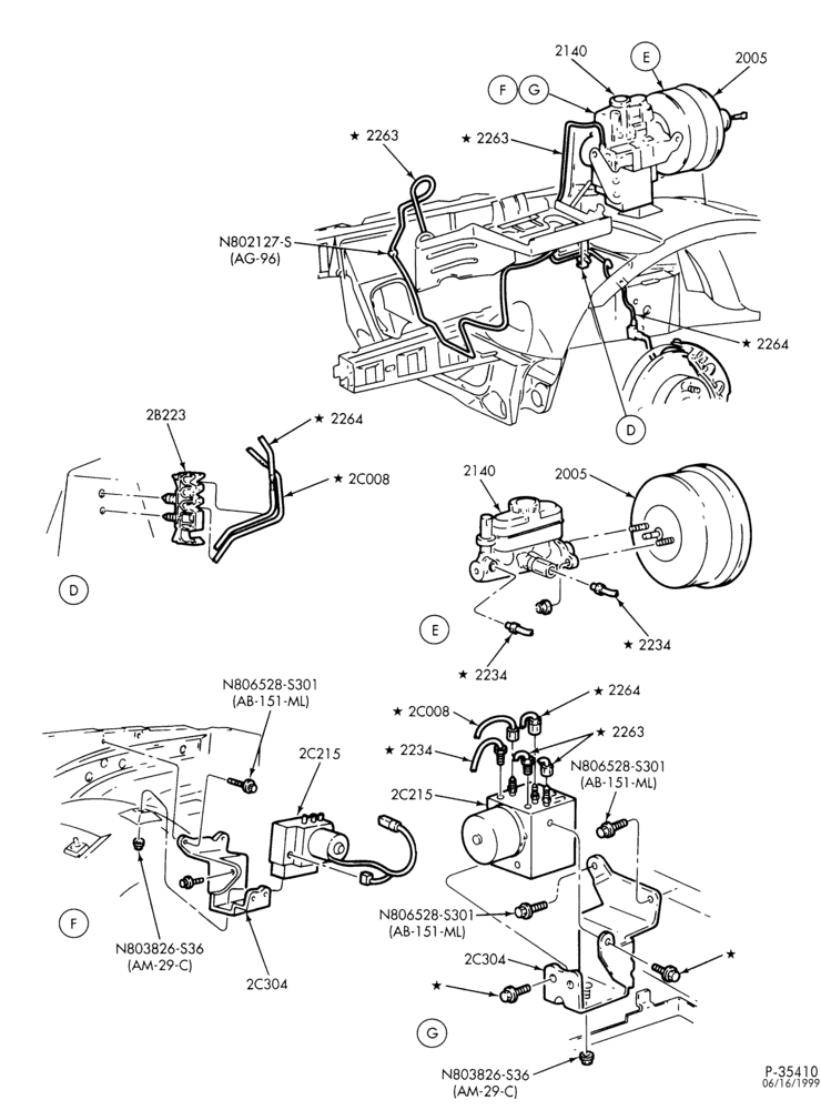 Схема BRAKES-Brake anti-lock system - Page B - Electric-R