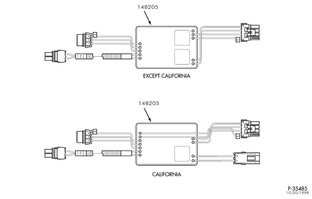 Схема 6 CYL. 4.9L - (BI-FUEL) - CNG/GAS-ECT module assembly