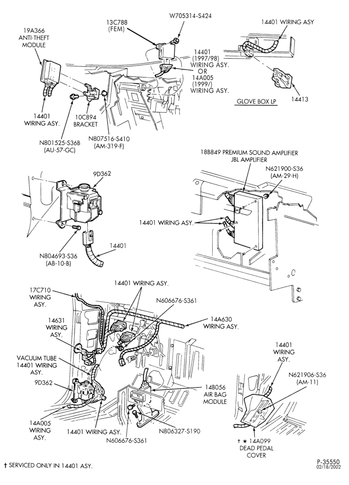 Схема ELECTRICAL SYSTEMS-Inertia fuel pump switch/bracket-TW