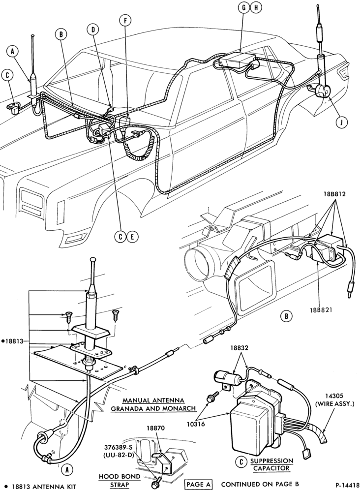 Схема AIR CONDITIONER-and related parts - Page A