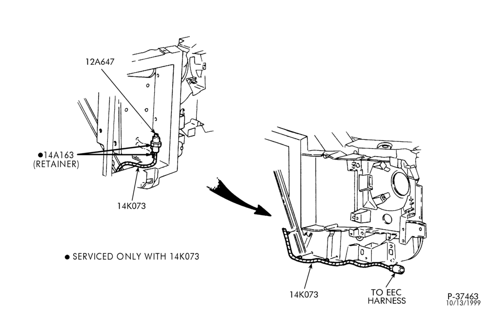 Схема ELECTRICAL SYSTEMS-Outside air temperature sensor extension-L1