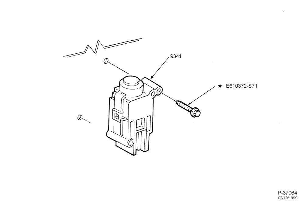 Схема 4 CYL. 2.0L - EXC. DOHC-Fuel pump inertia switch