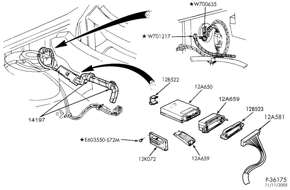 Схема 4 CYL. 2.0L-Electronic engine control - (E.E.C.) - typical