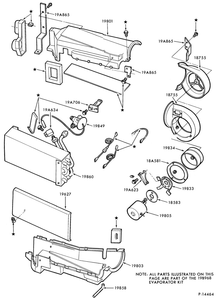 Схема AIR CONDITIONER-Evaporator- hang-on
