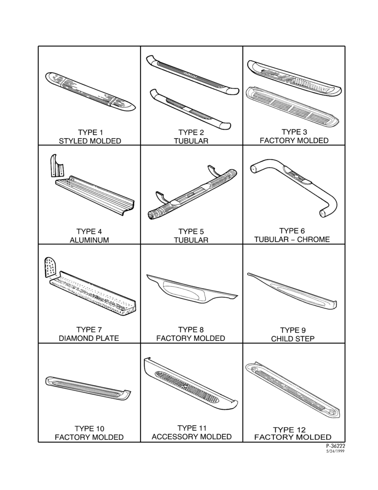 Схема BOARD (RUNNING - TYPE 1 - 12) AND 16451 - FACTORY BOARDS (SERVICED IN DETAIL) VANS