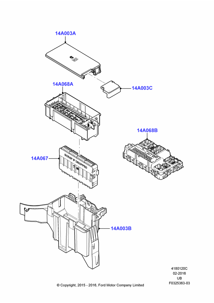 Схема Предохранители, Holders and Circuit Breakers; 04.05.2015–03.03.2019