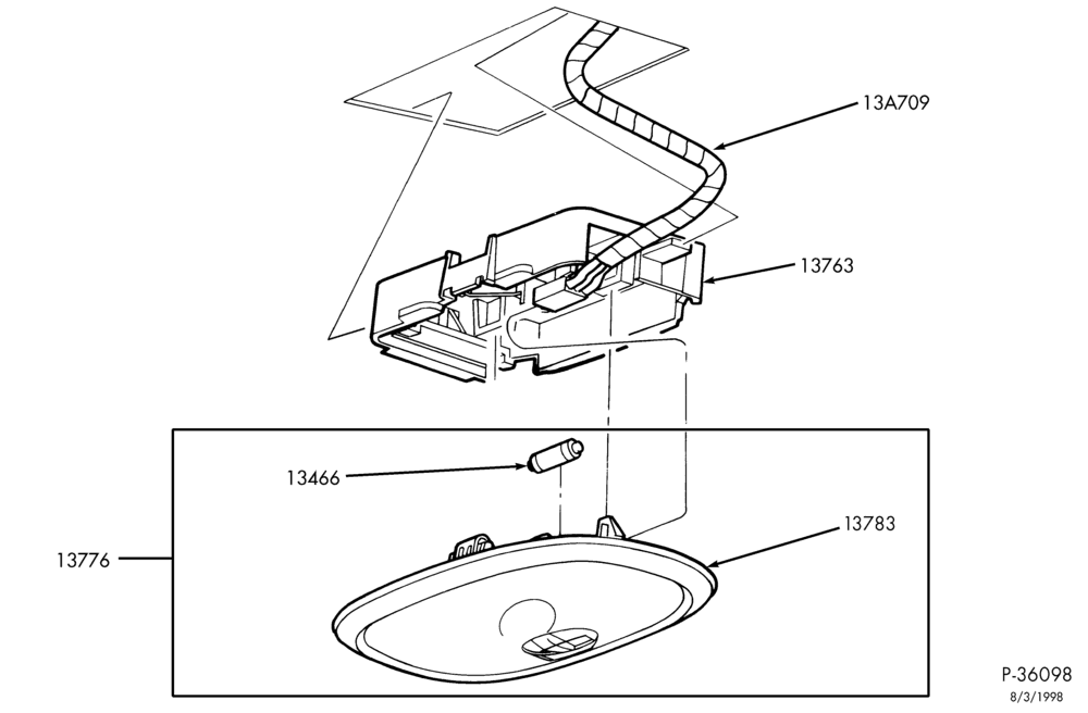 Схема LAMPS-Dome lamps & related parts-TW