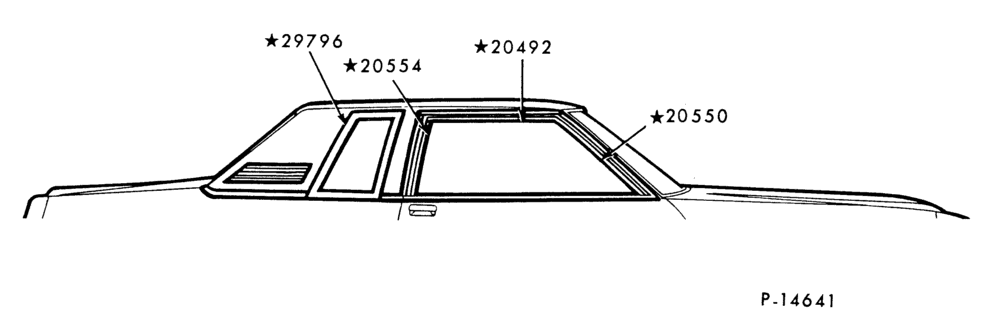 Схема WINDOW FRAME SIDE - BODY TYPE 66