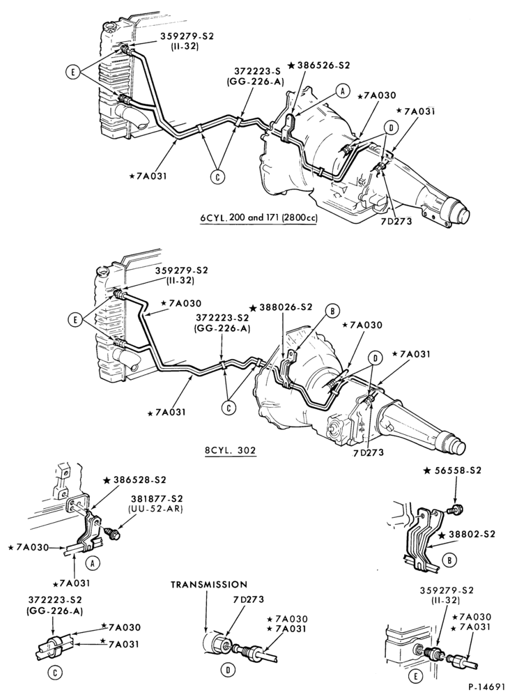 Схема C4 TYPE - EXTERNAL PARTS--F,J