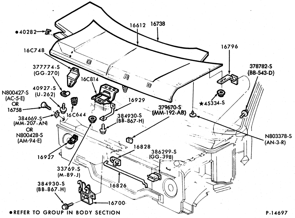 Схема FENDERS-Hood and related parts-fiberglass-All