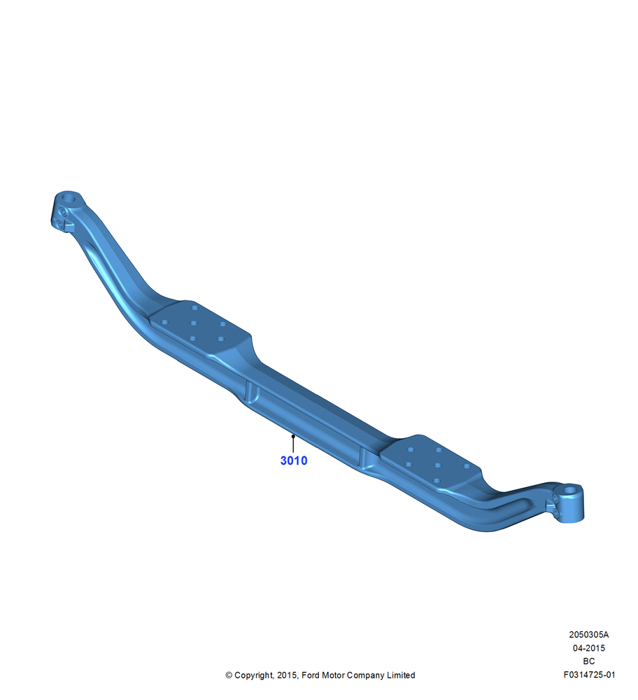 Схема Front Axle Case, 8500 LB. Front Axle; 13.07.2015