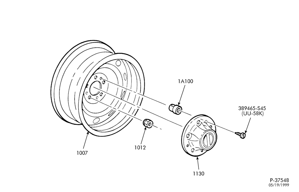 Схема WHEELS-Wheel ornament and mounting parts-U150