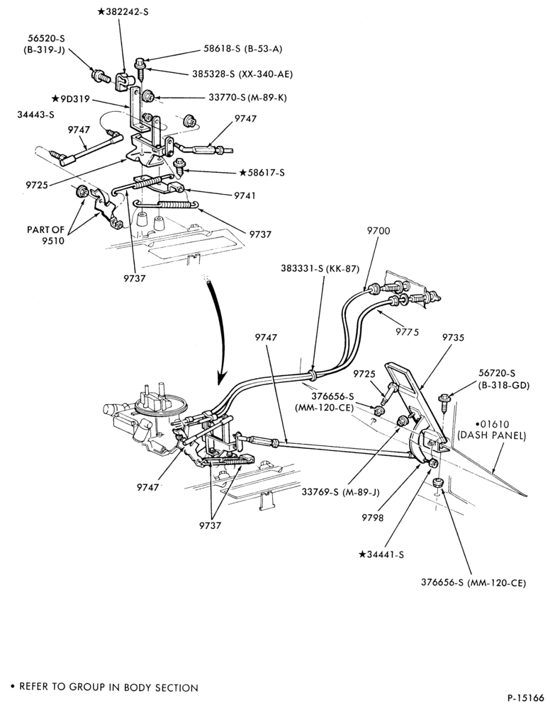 Схема 8 CYL. 6.1L, 7.0L (370, 429 C.I.D.) GAS-L-LN-LNT-LT-LTS600/800