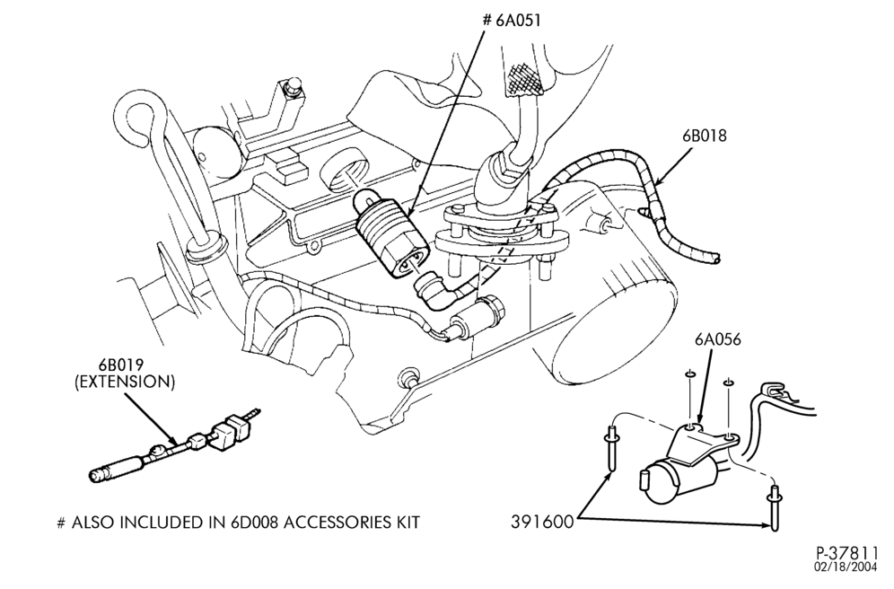 Схема 6 CYL. 3.0L - DOHC-Engine block immersion heater