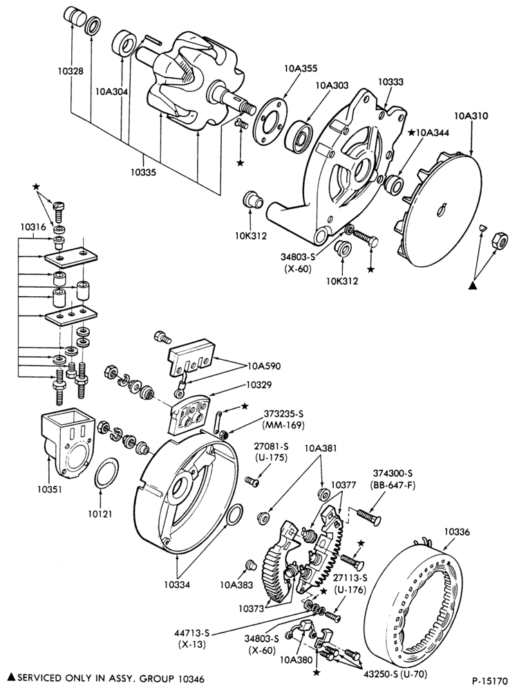 Схема ALTERNATORS-Alternator-Leece Neville-130 amp.
