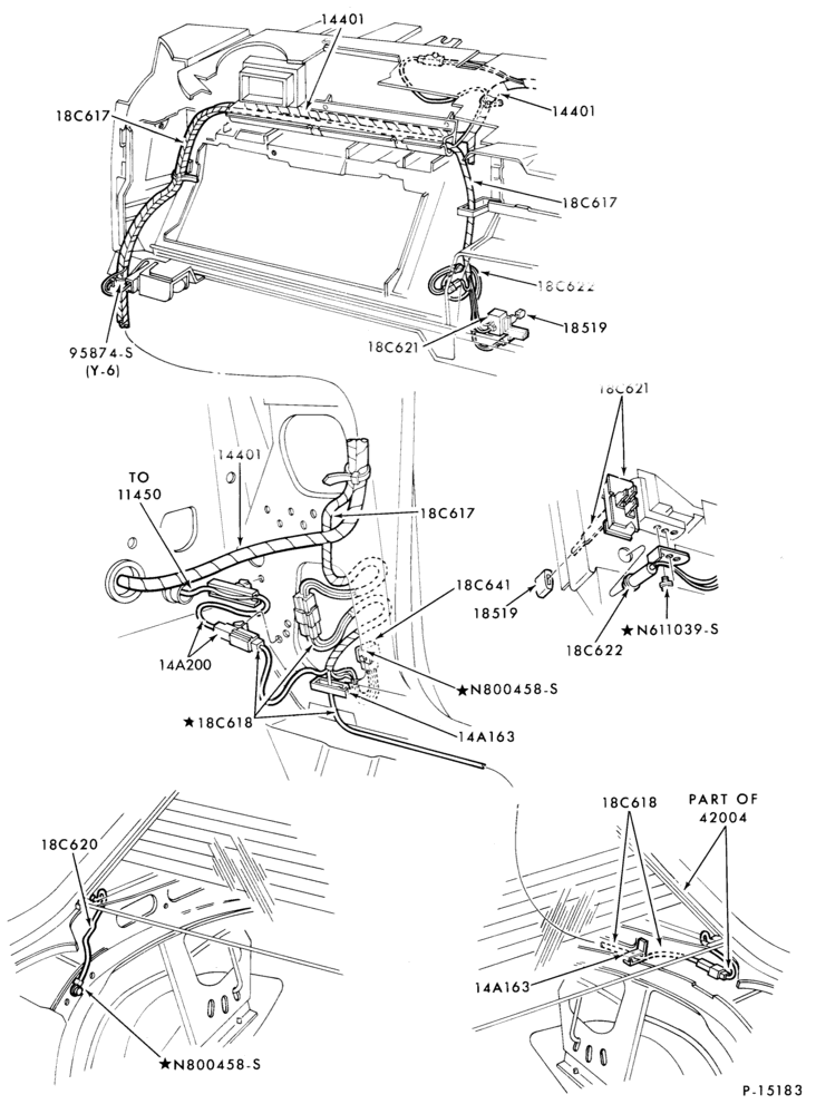 Схема AIR CONDITIONER-Heated back window (defroster)